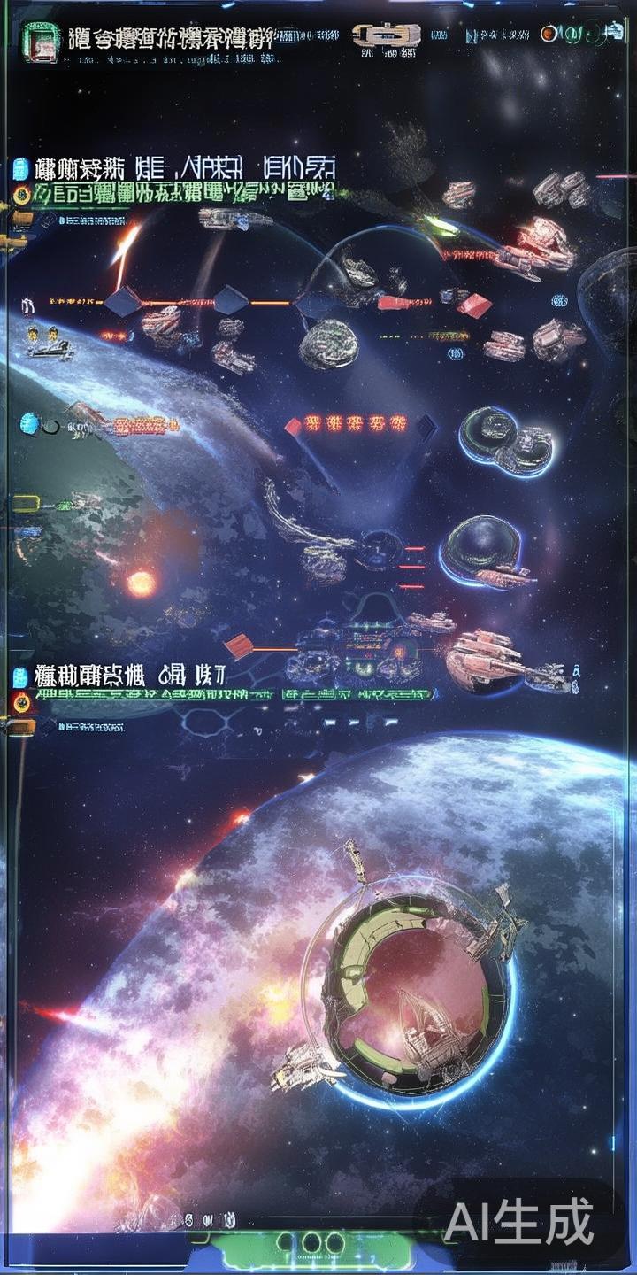 DB电竞银河之战设定在无垠的星系之间，玩家扮演指挥